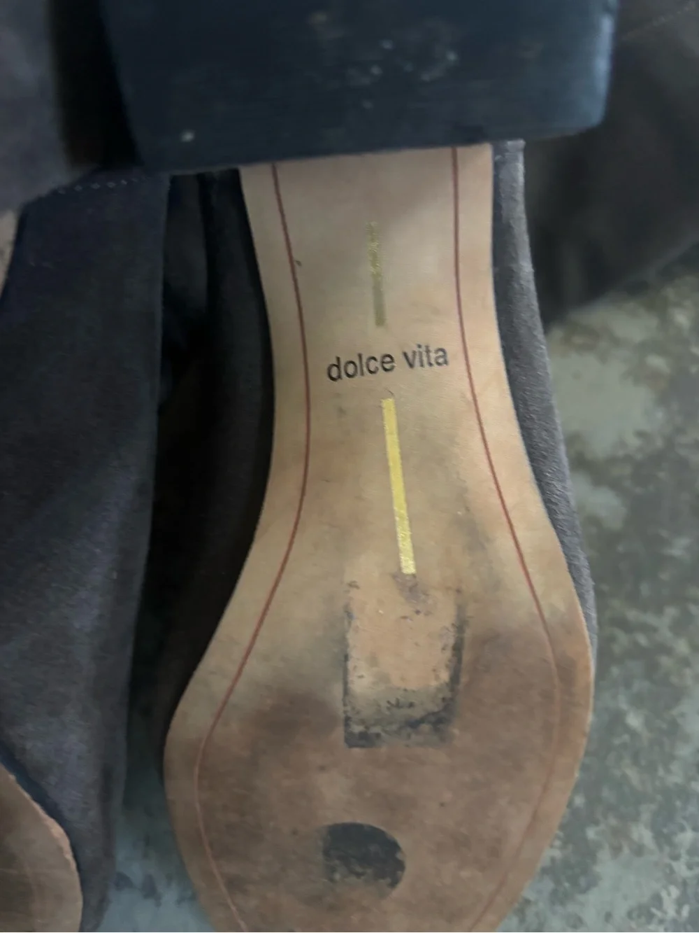 Dolce Vita Brown Suede Over-the-Knee Boots